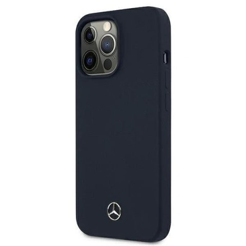 Etui ochronne Mercedes MEHCP13LSILNA do Apple iPhone 13 Pro / 13 6,1" granatowy/navy hardcase Silicone Line
