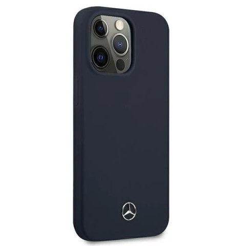 Etui ochronne Mercedes MEHCP13LSILNA do Apple iPhone 13 Pro / 13 6,1" granatowy/navy hardcase Silicone Line