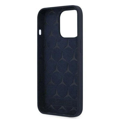 Etui ochronne Mercedes MEHCP13LSILNA do Apple iPhone 13 Pro / 13 6,1" granatowy/navy hardcase Silicone Line