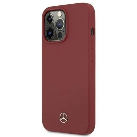 Etui ochronne Mercedes MEHCP13LSILRE do Apple iPhone 13 Pro / 13 6,1" czerwony/red hardcase Silicone Line