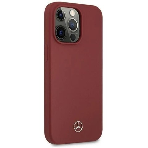 Etui ochronne Mercedes MEHCP13LSILRE do Apple iPhone 13 Pro / 13 6,1" czerwony/red hardcase Silicone Line