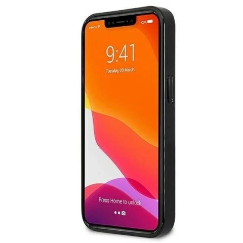 Etui ochronne Mercedes MEHCP13MESPBK do Apple iPhone 13 6,1" czarny/black hardcase Silver Stars Pattern