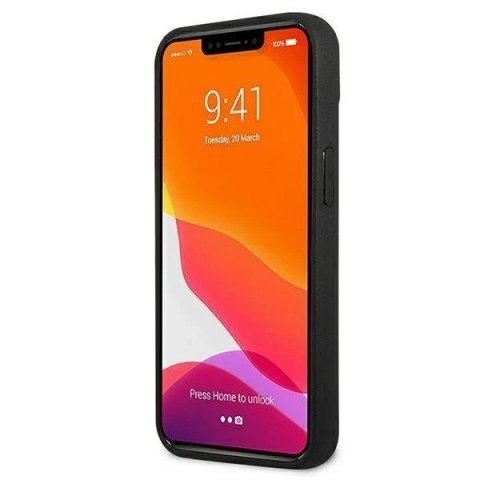 Etui ochronne Mercedes MEHCP13MRCABK do Apple iPhone 13 6,1" czarny/black carbon hardcase Dynamic Line