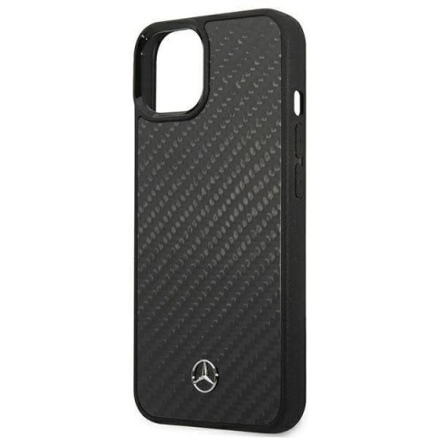 Etui ochronne Mercedes MEHCP13MRCABK do Apple iPhone 13 6,1" czarny/black carbon hardcase Dynamic Line