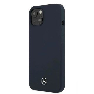 Etui ochronne Mercedes MEHCP13MSILNA do Apple iPhone 13 6,1" granatowy/navy hardcase Silicone Line