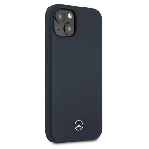 Etui ochronne Mercedes MEHCP13MSILNA do Apple iPhone 13 6,1" granatowy/navy hardcase Silicone Line