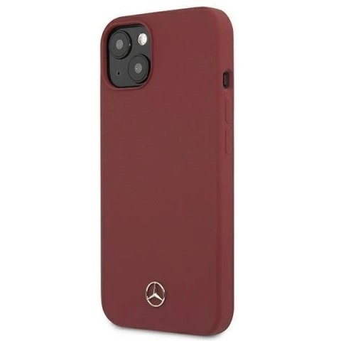 Etui ochronne Mercedes MEHCP13MSILRE do Apple iPhone 13 6,1" czerwony/red hardcase Silicone Line