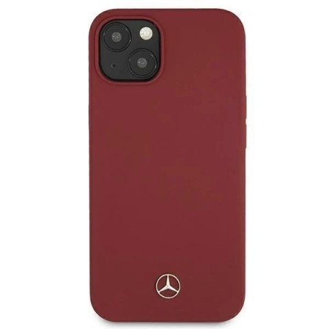 Etui ochronne Mercedes MEHCP13MSILRE do Apple iPhone 13 6,1" czerwony/red hardcase Silicone Line