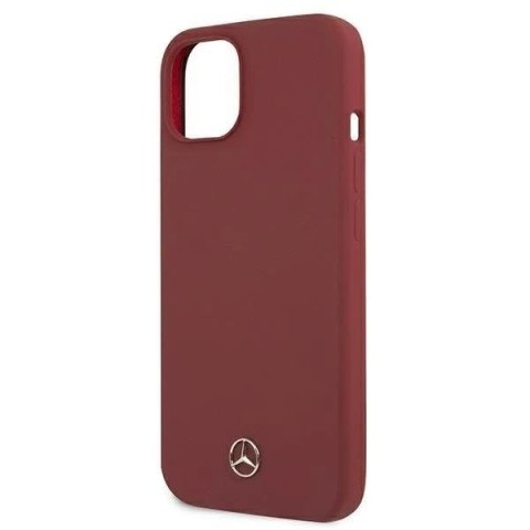Etui ochronne Mercedes MEHCP13MSILRE do Apple iPhone 13 6,1" czerwony/red hardcase Silicone Line