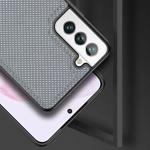 Dux Ducis Fino etui pokrowiec pokryty nylonowym materiałem Samsung Galaxy S22 niebieski