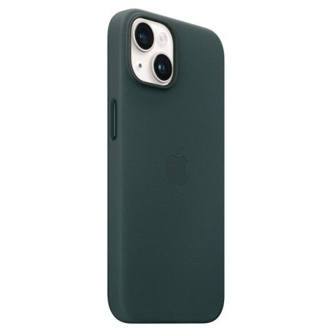 Etui Apple MPPA3ZM/A do iPhone 14 Plus 6,7" zielony/forest green Leather Case MagSafe