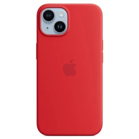 Etui Apple MPT63ZM/A do iPhone 14 Plus 6,7" MagSafe czerwony/red Silicone Case