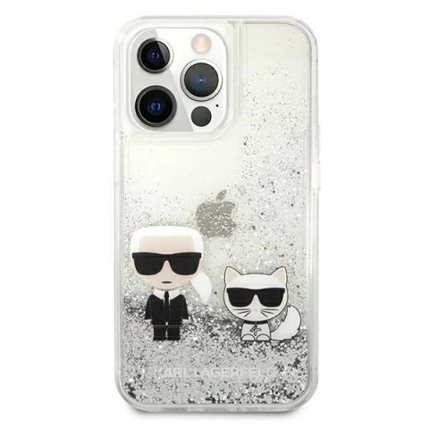 Etui Karl Lagerfeld KLHCP13LGKCS do 13 Pro / 13 6,1" hardcase Liquid Glitter Karl&Choupette