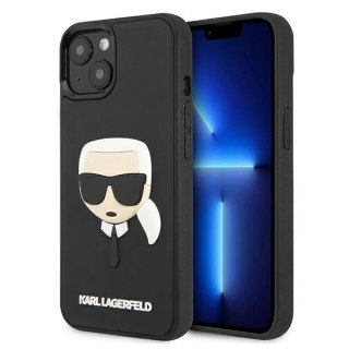 Etui Karl Lagerfeld KLHCP13MKH3DBK do iPhone 13 6,1" hardcase 3D Rubber Karl`s Head