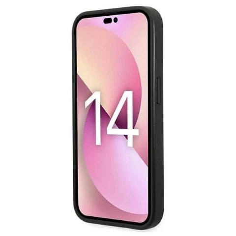 Etui Karl Lagerfeld KLHCP14XG2ELK do iPhone 14 Pro Max 6,7" hardcase Glitter Plaque Logo