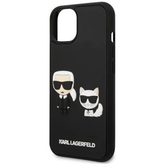 Etui Karl Lagerfeld KLHCP14S3DRKCK do iPhone 14 6,1" hardcase Karl&Choupette Ikonik 3D