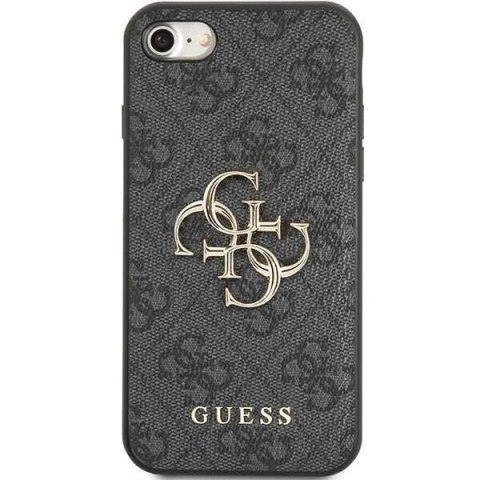 Etui na telefon Guess do iPhone 7/8/SE 2020 / SE 2022 szary/grey hardcase 4G Big Metal Logo