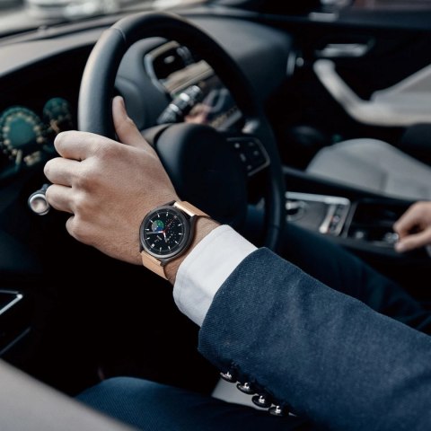 Pasek Dux Ducis Magnetic Strap Samsung Galaxy Watch/Huawei Watch/Honor Watch (20mm) złoty (Milanese Version)