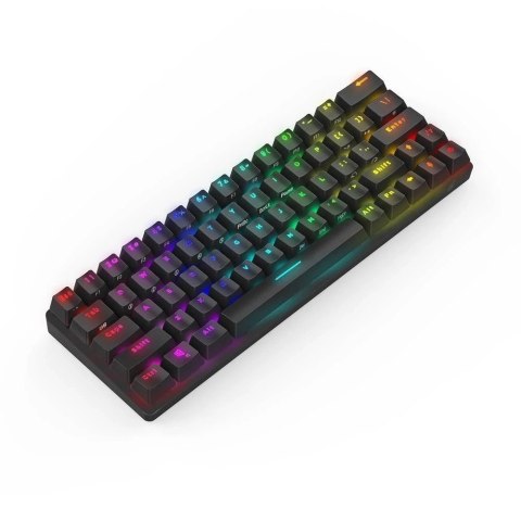 Bezprzewodowa klawiatura gamingowa, mechaniczna BlitzWolf BW-KB1, Red switch (RGB)