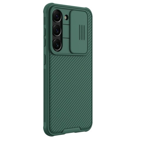 Etui Nillkin CamShield Pro Case etui do Samsung Galaxy S23+ pokrowiec z osłoną na aparat zielone