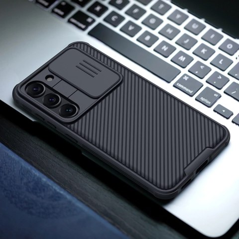 Etui Nillkin CamShield Pro Case etui do Samsung Galaxy S23+ pokrowiec z osłoną na aparat zielone