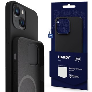 Etui na telefon 3mk do Apple iPhone 14 Plus Hardy Silicone MagCase Graphite