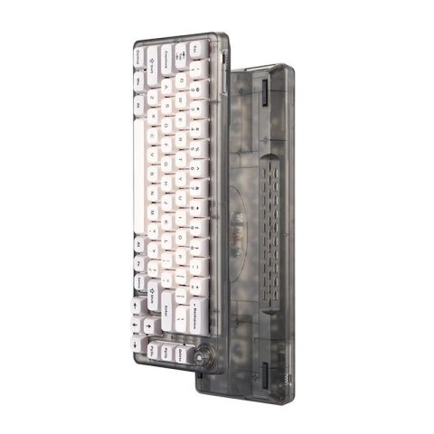 Klawiatura mechaniczna gamingowa Motospeed CK69 RGB (biała)