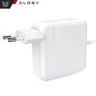 Ładowarka do MacBooka Alogy Charger Zasilacz do Apple MacBook MagSafe 2 T-type 60W Biała