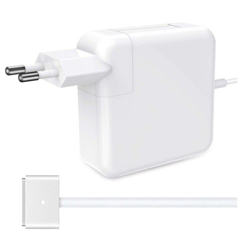 Ładowarka do MacBooka Alogy Charger Zasilacz do Apple MacBook MagSafe 2 T-type 60W Biała
