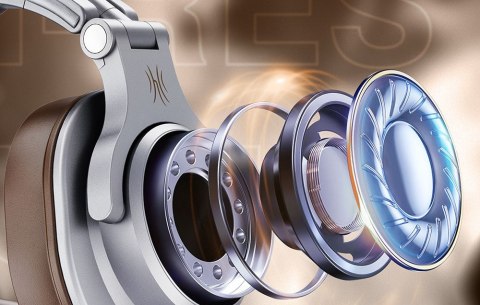 Słuchawki Oneodio A71 Brown