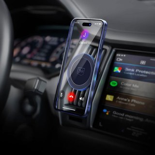 Uchwyt samochodowy magnetyczny do MagSafe 3mk MagHolder Holder do auta na kratkę