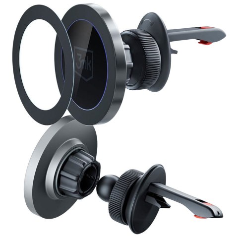 Uchwyt samochodowy magnetyczny do MagSafe 3mk MagHolder Holder do auta na kratkę