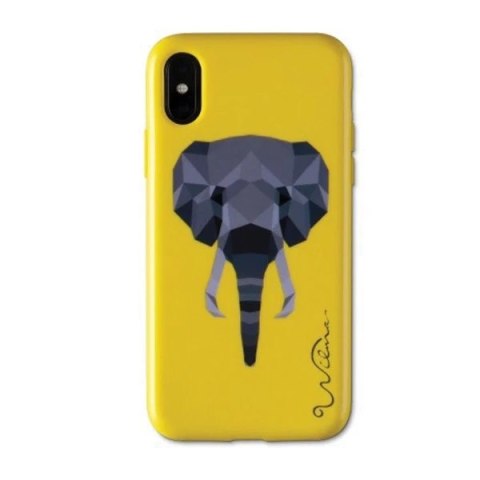 Wilma Savanna Elephant iPhone X/Xs żółty /yellow