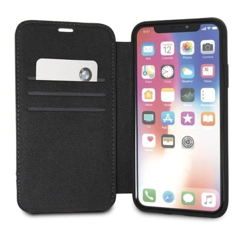 Etui ochronne na telefon BMW BMFLBKPXLLSB do Apple iPhone X /Xs czarny/black