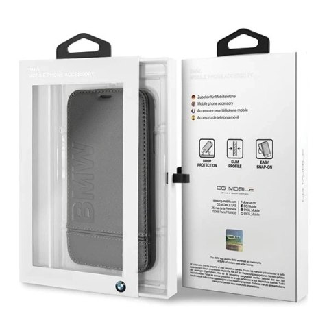 Etui ochronne na telefon BMW BMFLBKPXLLSB do Apple iPhone X /Xs czarny/black