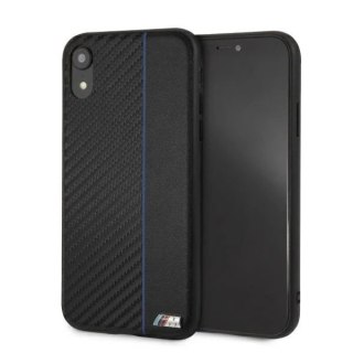 Etui ochronne na telefon BMW BMHCI61CAPNBK do Apple iPhone Xr navy/niebieski Carbon