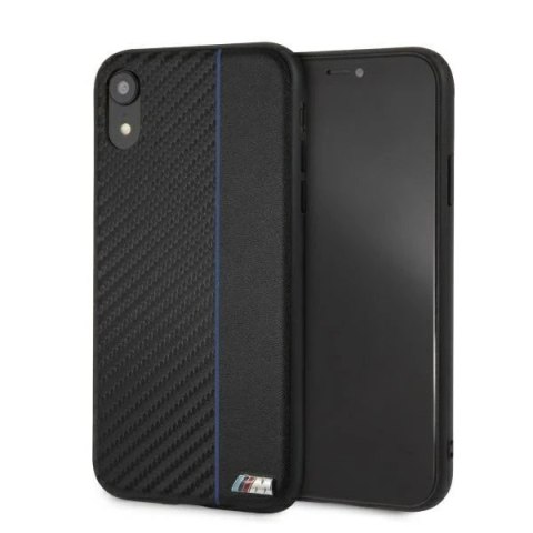 Etui ochronne na telefon BMW BMHCI61CAPNBK do Apple iPhone Xr navy/niebieski Carbon