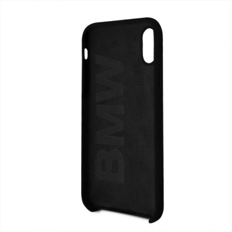 Etui ochronne na telefon BMW BMHCPXSILBK do Apple iPhone X /Xs czarny/black Silicone