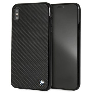 Etui ochronne na telefon hardcase BMW BMHCI65MBC do Apple iPhone Xs Max czarny/black Siganture-Carbon