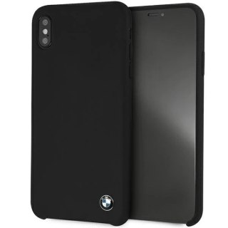 Etui ochronne na telefon hardcase BMW BMHCI65SILBK do Apple iPhone Xs Max czarny/black Silicone