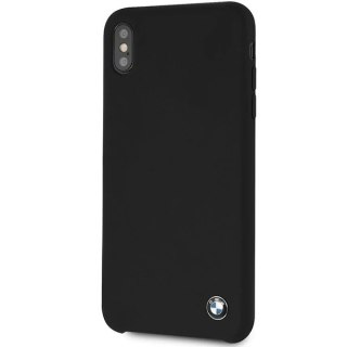 Etui ochronne na telefon hardcase BMW BMHCI65SILBK do Apple iPhone Xs Max czarny/black Silicone