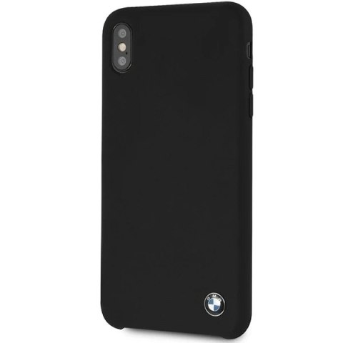 Etui ochronne na telefon hardcase BMW BMHCI65SILBK do Apple iPhone Xs Max czarny/black Silicone