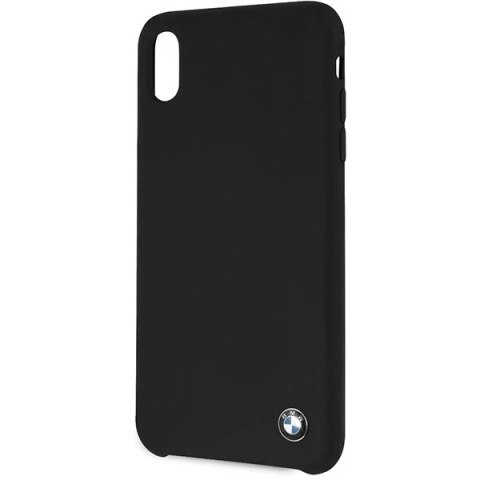 Etui ochronne na telefon hardcase BMW BMHCI65SILBK do Apple iPhone Xs Max czarny/black Silicone