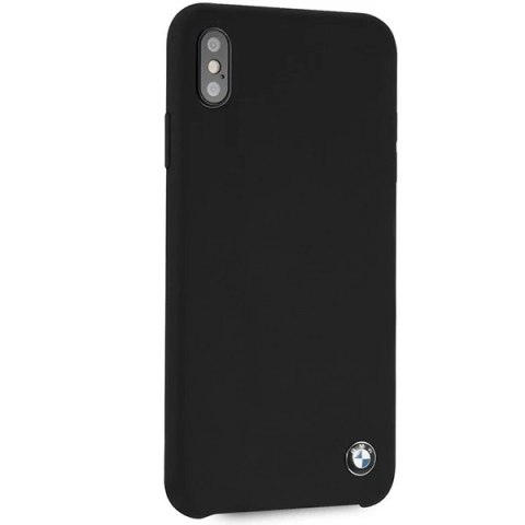 Etui ochronne na telefon hardcase BMW BMHCI65SILBK do Apple iPhone Xs Max czarny/black Silicone