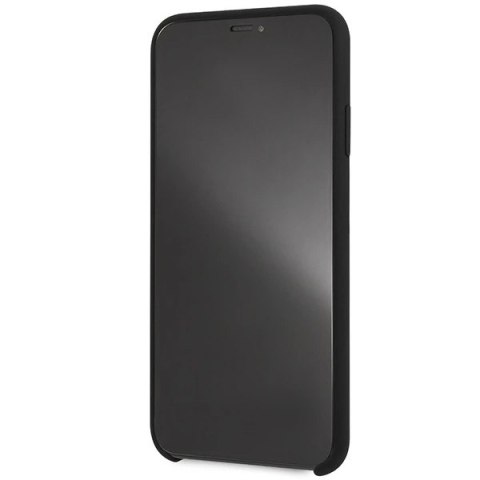 Etui ochronne na telefon hardcase BMW BMHCI65SILBK do Apple iPhone Xs Max czarny/black Silicone