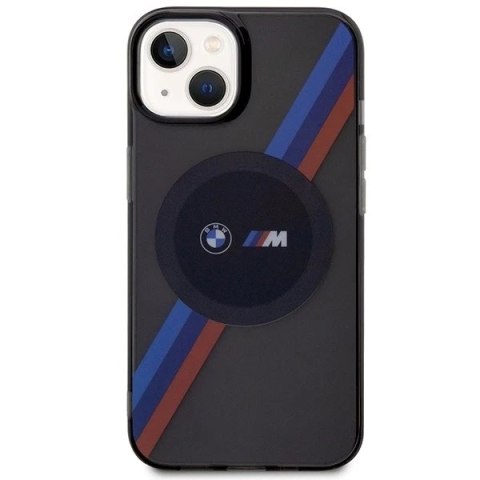 Etui BMW BMHMP14SHDTK do iPhone 14 6.1" Tricolor Stripes MagSafe