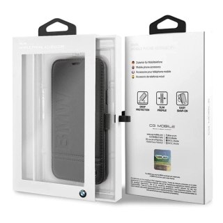 Etui book BMW BMFLBKSN58LLSB do iPhone 11 Pro czarny/black Signature