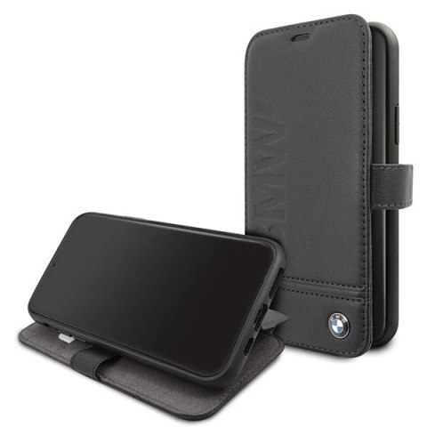 Etui book BMW BMFLBKSN58LLSB do iPhone 11 Pro czarny/black Signature