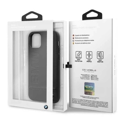 Etui hardcase BMW BMHCN61LLSB do iPhone 11 6,1" / XR czarny/black Signature
