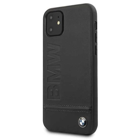 Etui hardcase BMW BMHCN61LLSB do iPhone 11 6,1" / XR czarny/black Signature